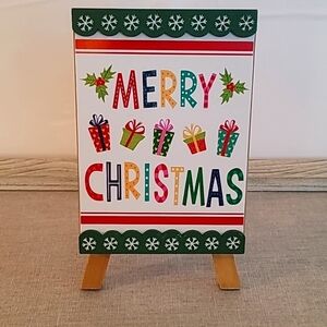 ✨3 for $15✨ Bundle sale –Merry Christmas Easel Sign